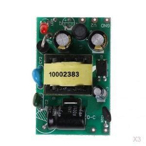 3x High Efficiency 5V 2A Switching Power Supply Board Regulator Module ...