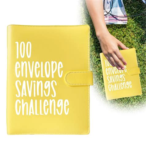 100 Envelope Challenge Binder Book Gift, [2024 New] Easy and Fun Way to ...
