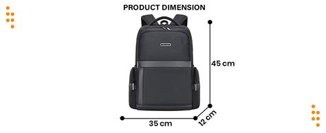 WALKENT Premium 15.6" Laptop Bag 35L, Waterproof, 3 Compartments ...