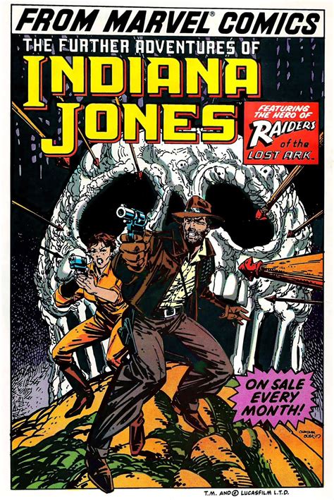 Marvel Comics of the 1980s: 1983 - The Further Adventures of Indiana ...