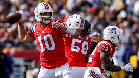 Drake Maye to face favorite childhood NFL team in Carolina Panthers