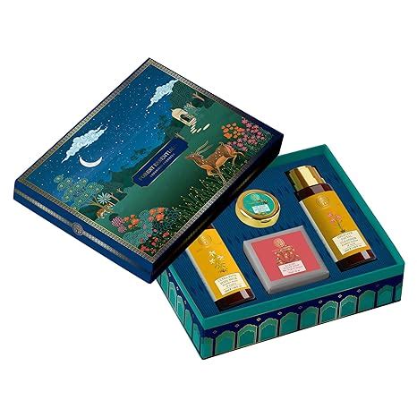 Forest Essentials Bahaar Gift Box | Skin Care Gift Set with Face Wash ...