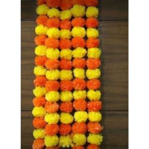 SPHINX Artificial Marigold Garlands Door Toran Set (yellow and orange ...