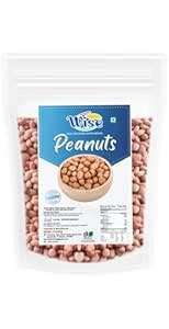 Wise Food Raw Peanut | Ground Nuts | Mungfali Dana (500.00) : Amazon.in ...