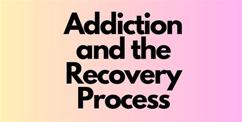 Image result for Addiction Recovery Process
