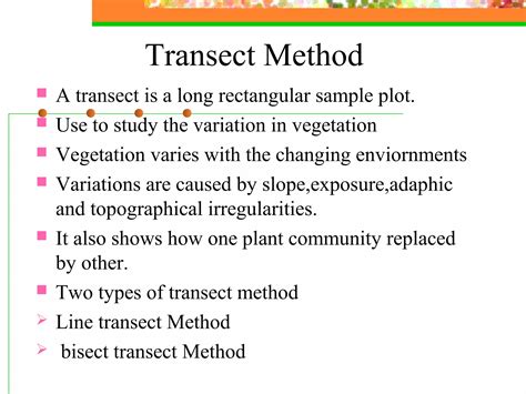 Image result for Ecological Sampling Using a Line Transect