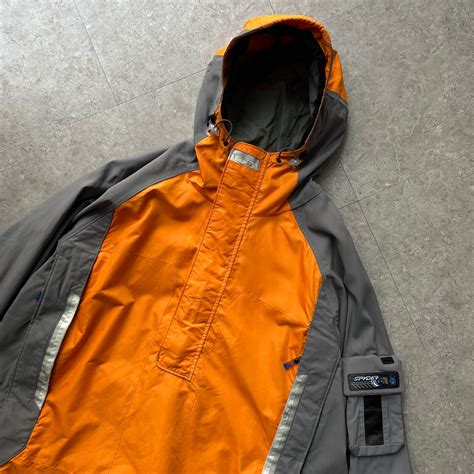 00s SPYDER half zip tactical nylon anorak【仙台店】 | What’z up
