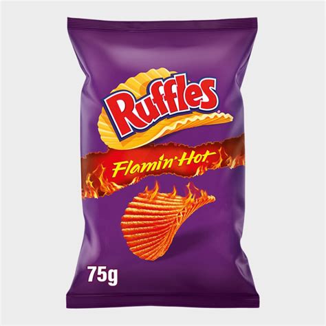 Chips Flamin Hot RUFFLES(vendu à l'unité) - CKOICA