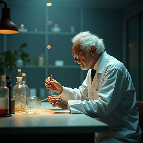 Alexander Fleming vs Bacterias | Stable Diffusion Online