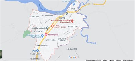 ¿Dónde está Playa Vicente Mexico? Mapa Playa Vicente - ¿Dónde está la ...