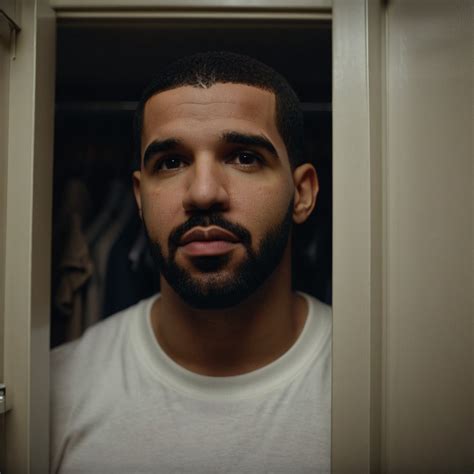Drake in Closet with Scary Eyes | Stable Diffusion Online