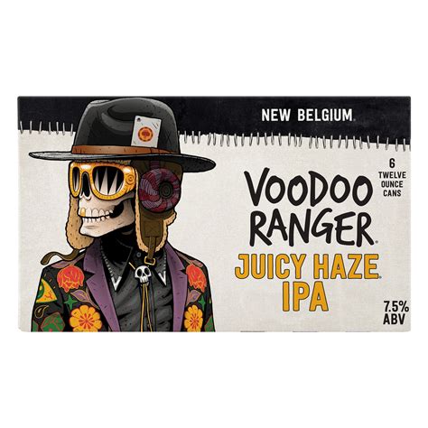 Voodoo Ranger Juicy Haze IPA Beer, 6 Pack, 12oz Cans 6 ct; 12 oz | Shipt