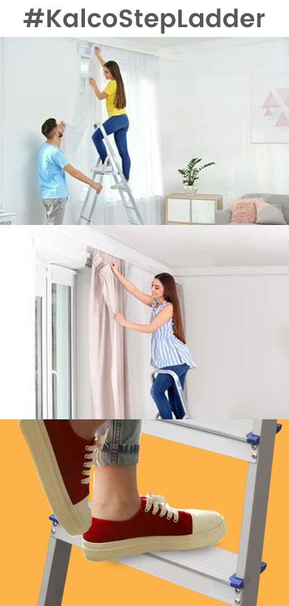 Kalco Home & Office Use Aluminium Ladder