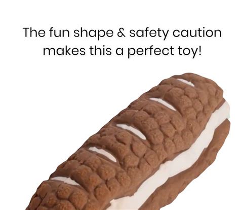 Milk Bread Shaped Chew Toy – dogtownindia