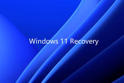 Image result for Windows 11 Recovery