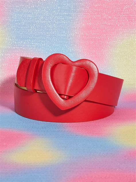 Heart Buckle Belt | SHEIN USA