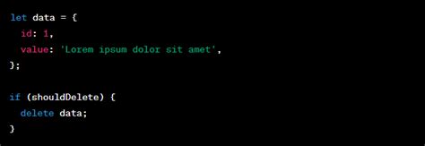 Delete Operator JavaScript 的图像结果