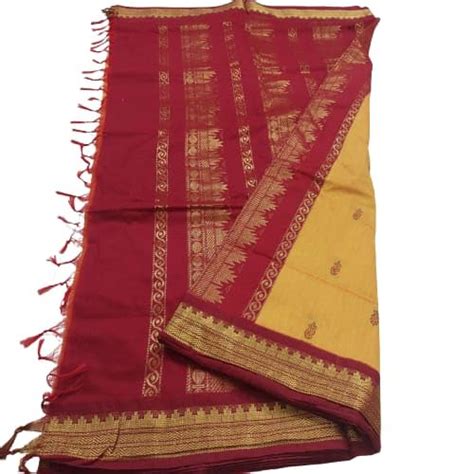 Buy GK Classic Handloom Kalyani_CS Cotton Silk Saree | Women's Pure ...