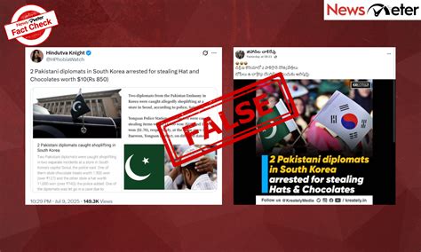 Fact Check: Were Pakistani diplomats arrested for stealing chocolates ...