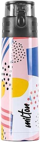 Milton Artesia 900 Thermosteel Insulated Water Bottle, 750 ml, White ...