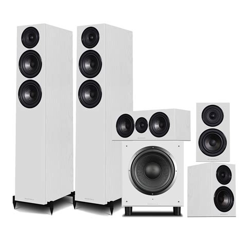 Wharfedale Diamond 12.3 HCP Home Cinema Speaker Package – White ...