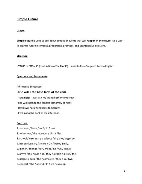 Image result for Tutorial De Futuro Simple