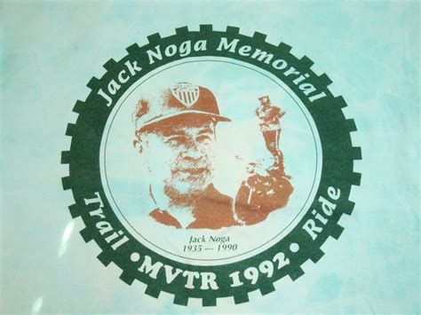 Buy Vintage Jack Noga Memorial Trail Ride MVTR 1992 90's Tourist Tie ...
