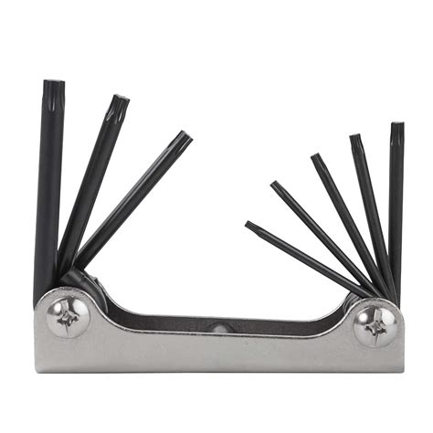 Groz 8 pc Tamper Torx Star Key Set| Ideal for Automotive, Household ...