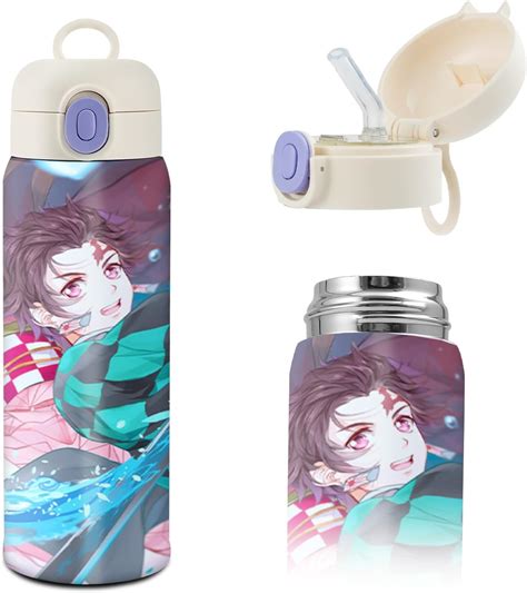 CNEISEJK Anime Slayer Water Bottle with Straw, Vacuum India | Ubuy