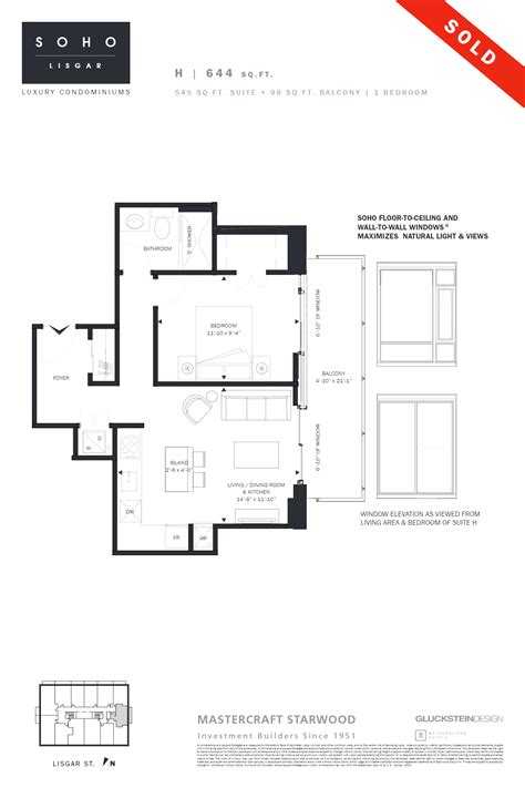SoHo Lisgar | H | Floor Plans and Pricing