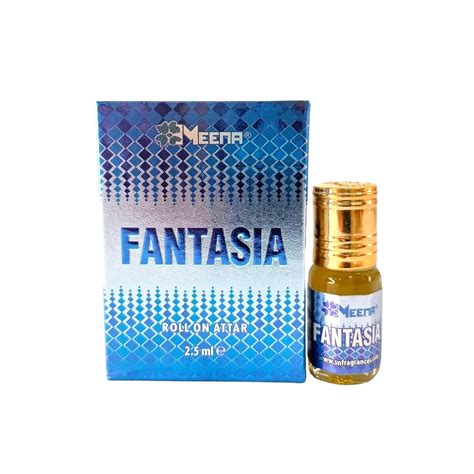 KhwajaDarbar Non-Alcoholic Fantasia Fragrance Roll-On Attar Perfume - 2 ...