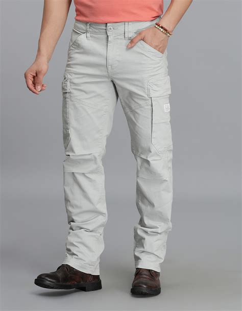 Grey Regular Fit Cargo Pant – ROOKIES