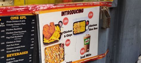 Menu at Oh My Shawarma, Chennai, Kovai Pazhamudhir Nilayam