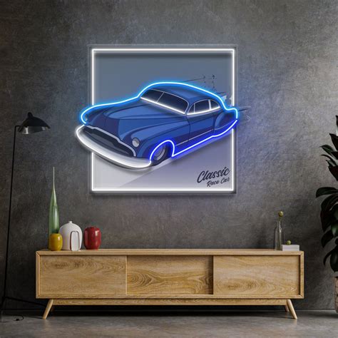 Hot Rod Racer LED Neon Sign Light Pop Art – Neonzastudio