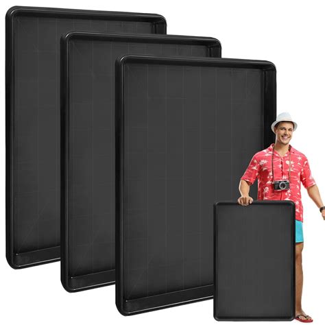 Snapklik.com : Hlimior 3Pcs Extra Large Auto Oil Drip Pan- 35.4 X 24 X1 ...