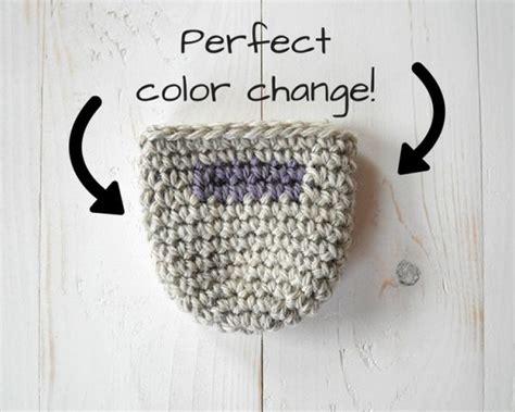 Image result for Crochet Color Change