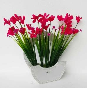 carmer Pink Lavender Artificial Flower with Pot Price in India - Buy ...