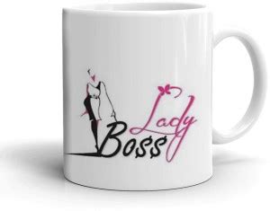 Khakee lady boss (momDay-3608P) Ceramic Coffee Mug Price in India - Buy ...