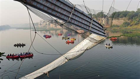 印度桥梁坍塌后，警方逮捕9人_古吉拉特邦_赔偿_莫尔比