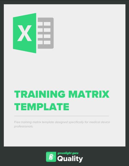 Image result for Free Training Matrix Software