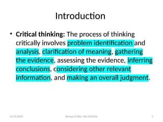 Image result for Critical Thinking Problem Solving Process