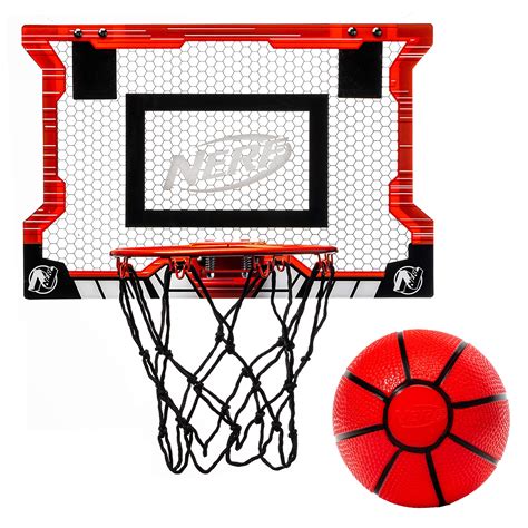 Buy NERF Basketball Hoop Set - Pro Hoop Mini Hoop Set with Mini ...