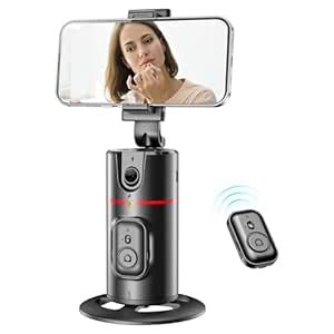 Exrp Auto Face Tracking Tripod, 360°Rotation Auto Tracking Phone Holder ...