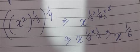 Simplify and express the result in the exponent form of x. - Brainly.in
