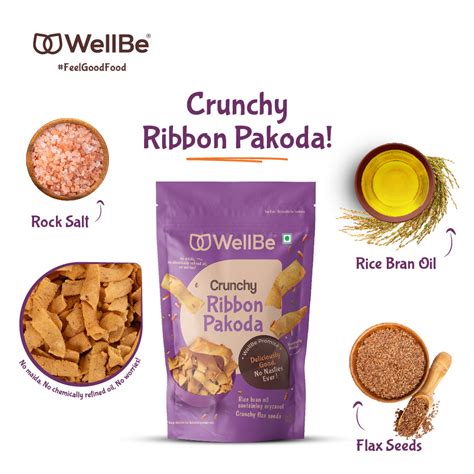 WellBe Ribbon Pakoda 120g – WellBeFoods