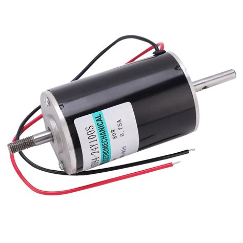 High Speed Dc Motor 80w 24vdc Cw Ccw Motor Permanent | Desertcart INDIA