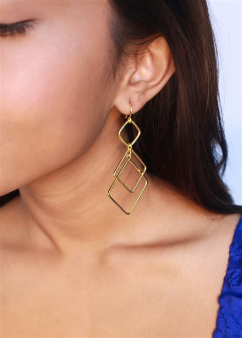 Illuminati Earrings-Silver-Jewellery | House of Pehr