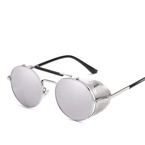 Funky Round Side Cap Sunglasses-FunkyTradition