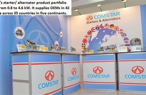 Comstar unveils world’s lightest starter motor, to open new plant in ...