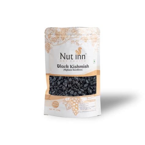 Black Kishmish (Afghani Seedless) (250gm) – Nutinnfoods.com